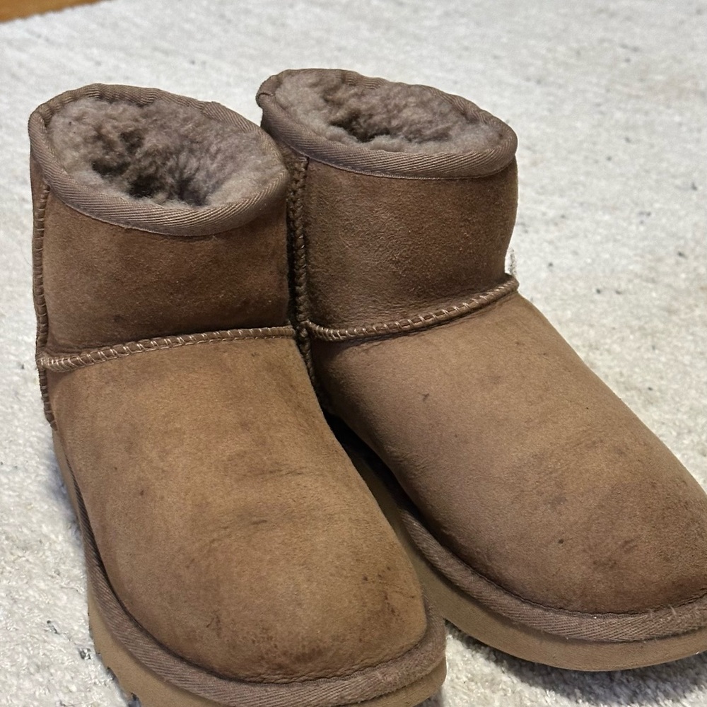 UGG Tan Shearling Boots